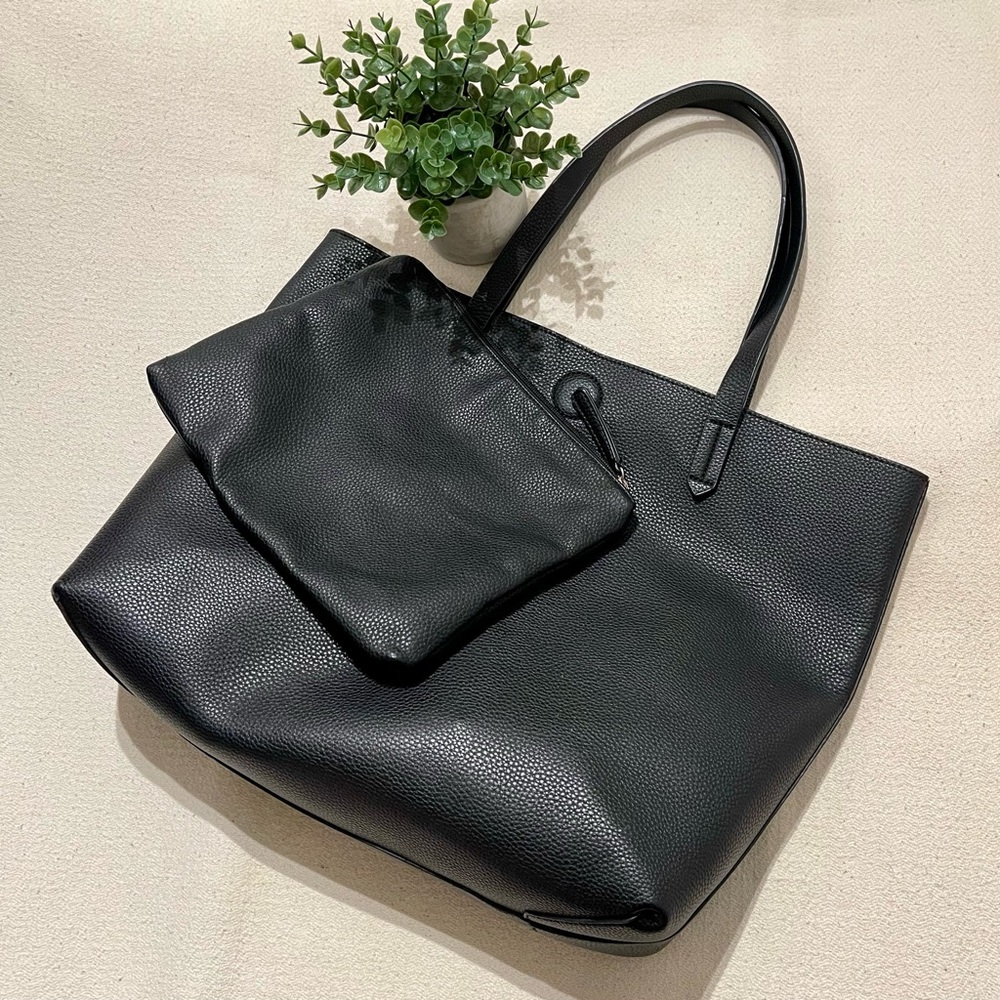 Vegan Tote Bag & Pouch Bag
